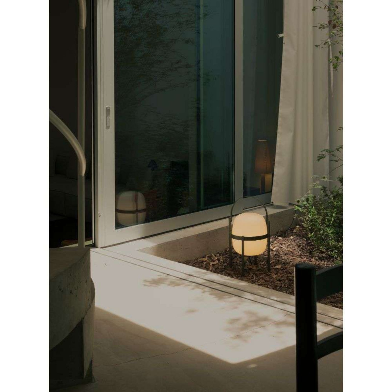 Cesta Exterior Bordslampa/Golvlampa IP65 Black - Santa & Cole