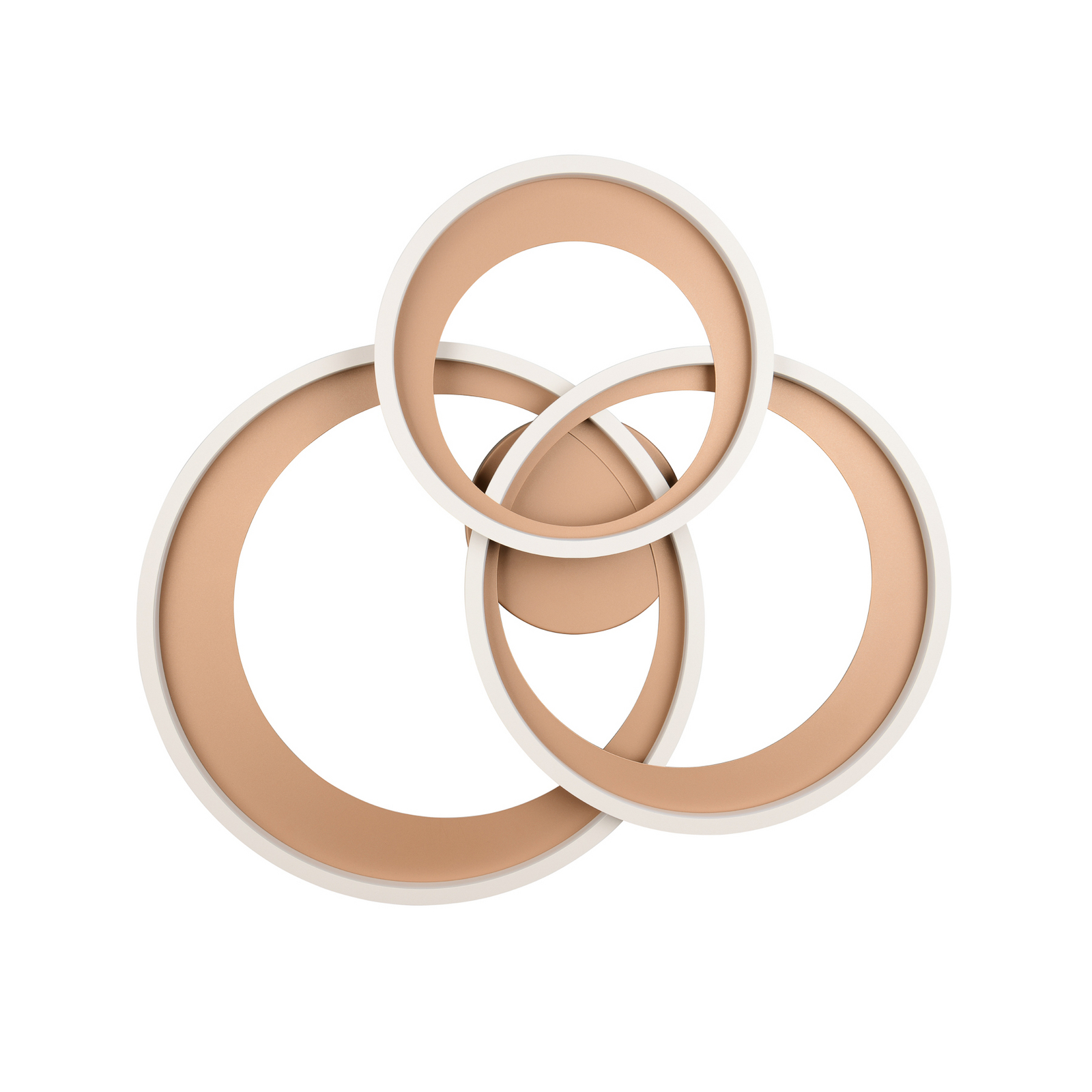 LED-taklampa Granada, brun, längd 71 cm, metall, CCT LED-taklampa Granada, brun, längd 71 cm, metall, CCT