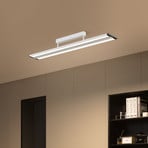 Prios Yuela Plafoniera LED, DALI, 120 cm, bianco