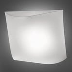 Axolight Stormy textiel-wandlamp wit 100 cm