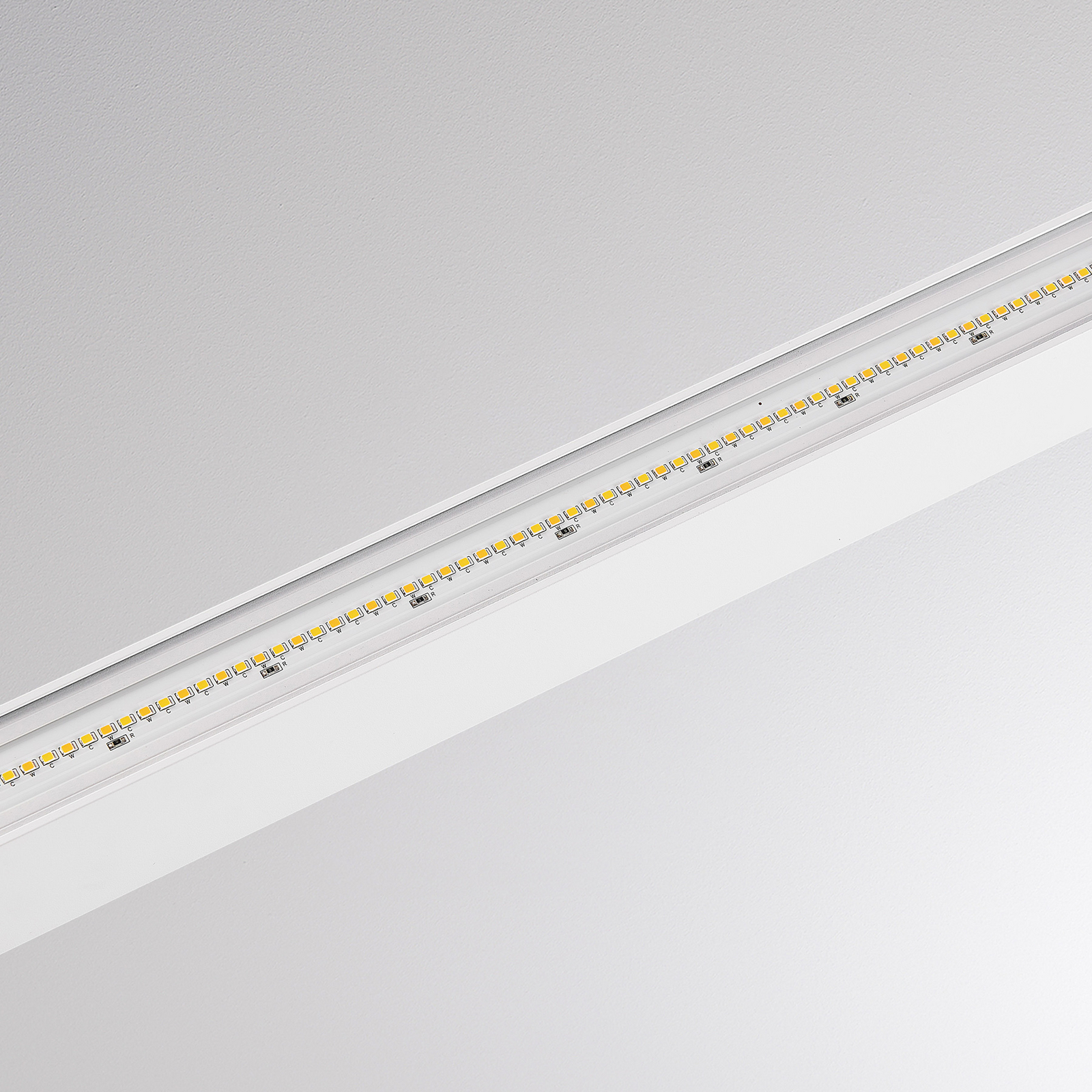 LED-riippvalgusti PERFORA PROLINE XL, valge, 159 cm, DALI üles/alla