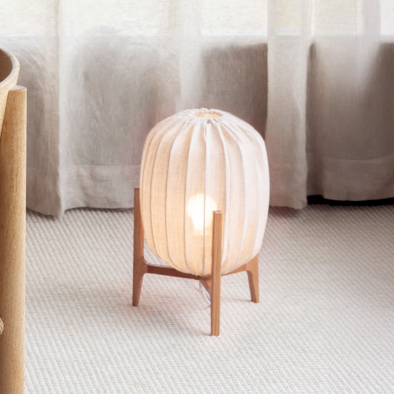 Prisma Tischleuchte Oak/Natural - Watt & Veke
