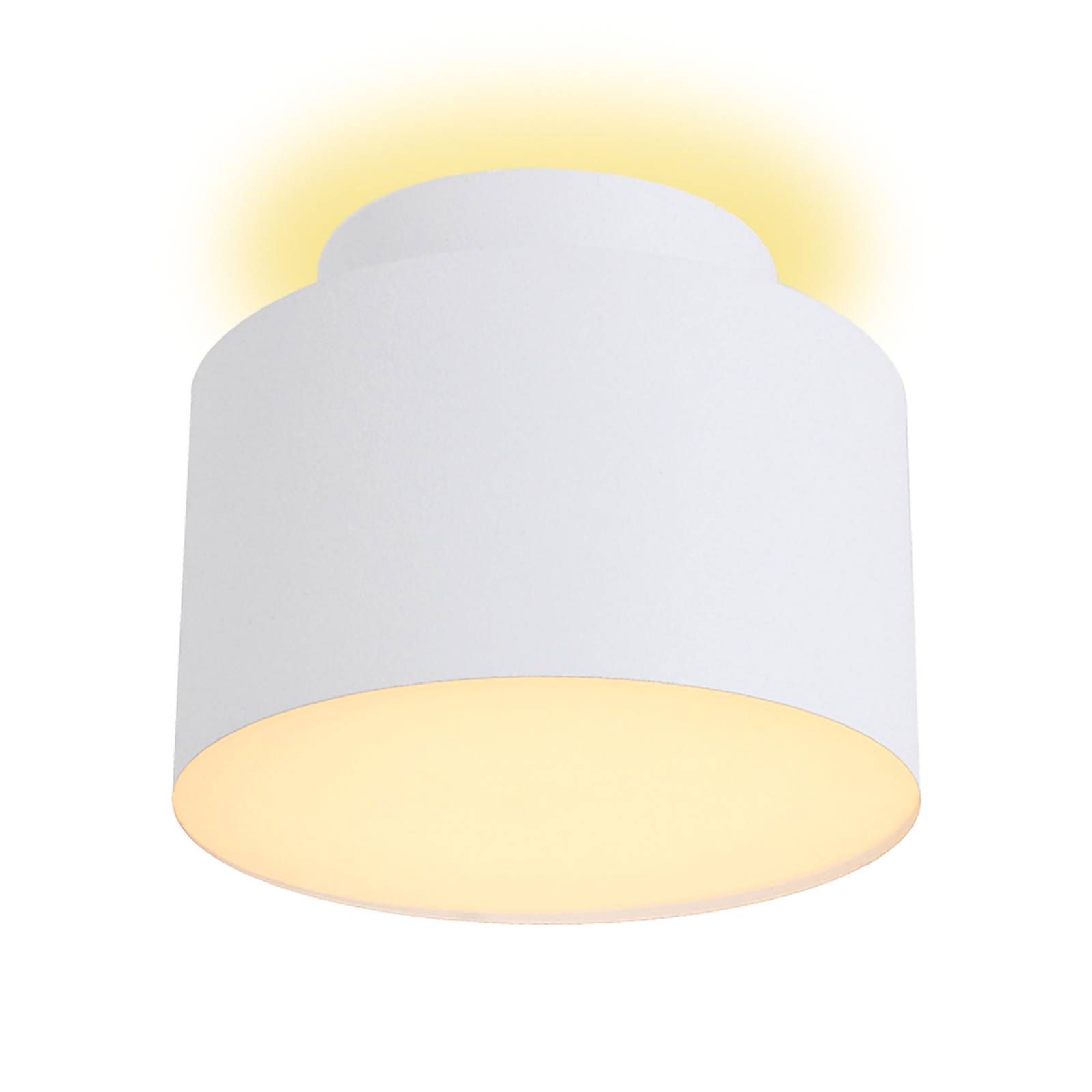 Lindby Nivoria LED-spotlight Ø 11 cm sandhvit