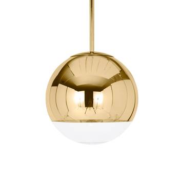 Tom Dixon Mirror Ball – závesná lampa zlatá lesklá