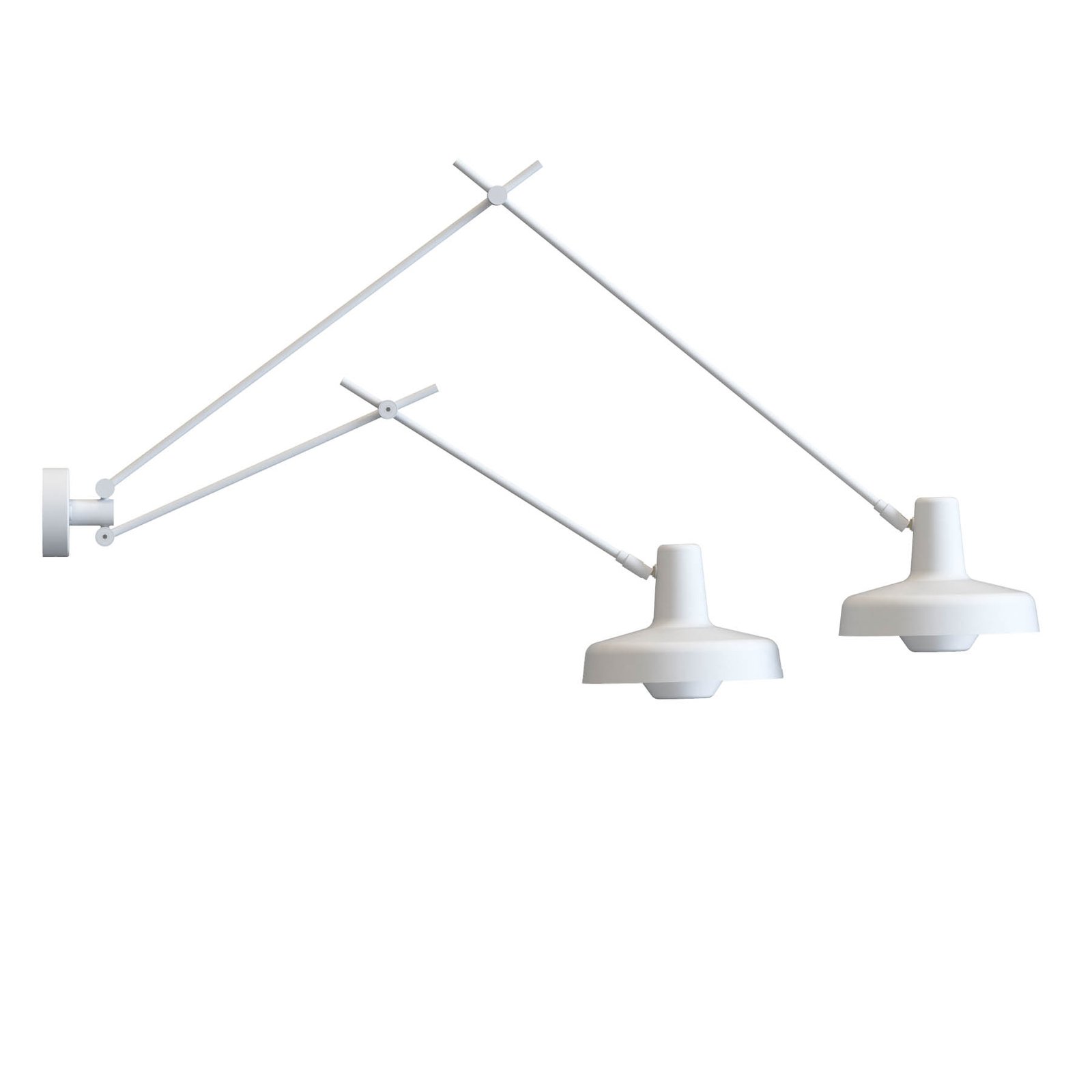 GRUPA Arigato 2-bulb wall light