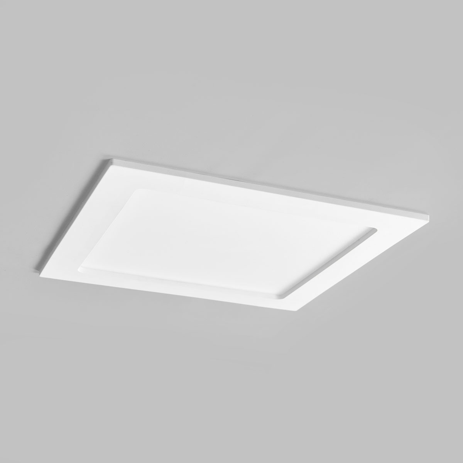 Joki LED downlight white 4000 K angular 22 cm