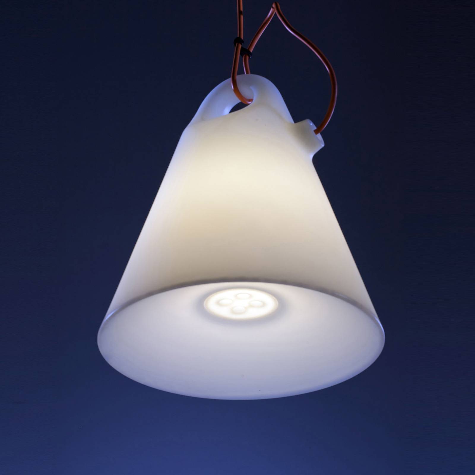 Martinelli Luce Trilly wisząca z wtyczką, Ø 27 cm