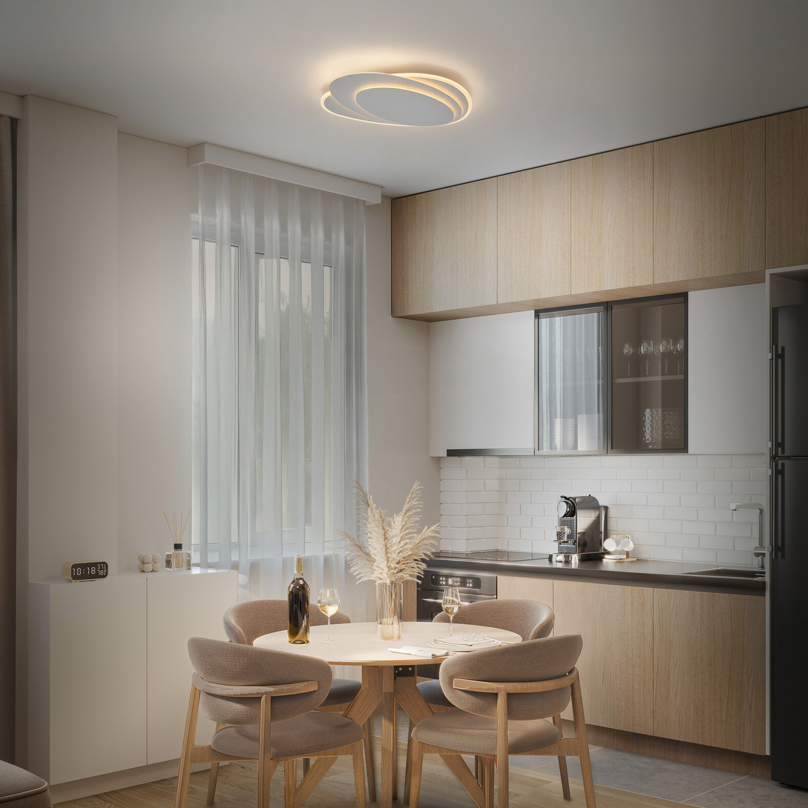 Φωτιστικό οροφής LED OSRAM ORBIS LAYERS, λευκό, 49 x 36 εκ., CCT Φωτιστικό οροφής LED OSRAM ORBIS LAYERS, λευκό, 49 x 36 εκ., CCT