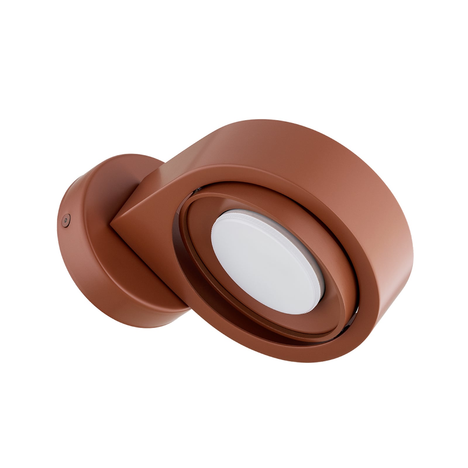 Foco de pared Lili, terracota, Ø 14 cm, GX53