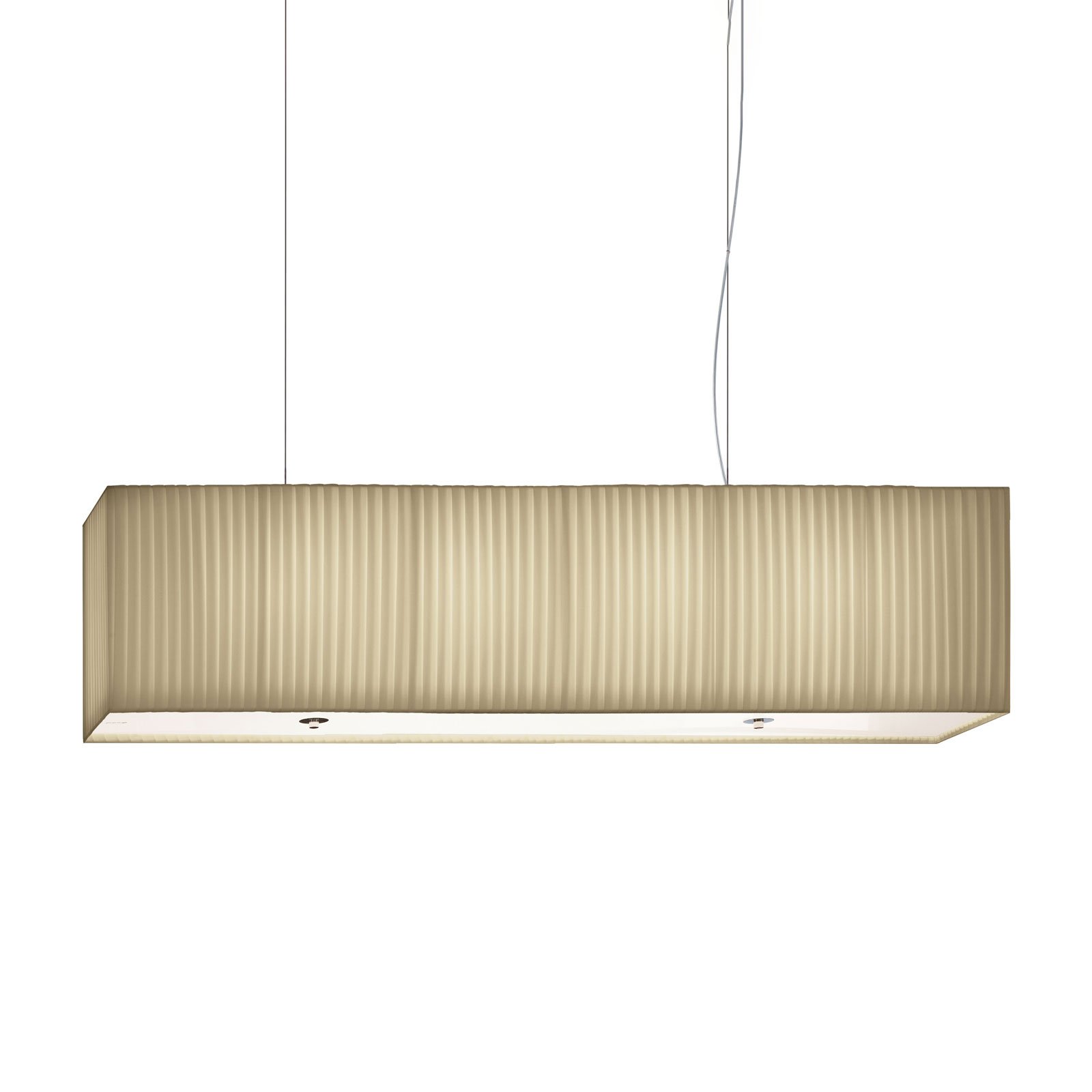 Modo Luce Rettangolo lampă susp. 90 cm fildeș
