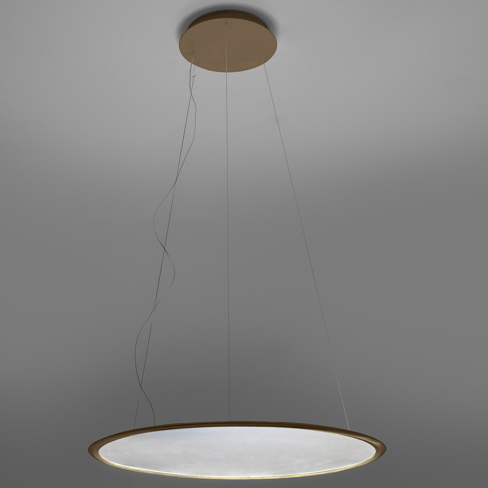 Artemide Discovery LED pendant light, horizontal