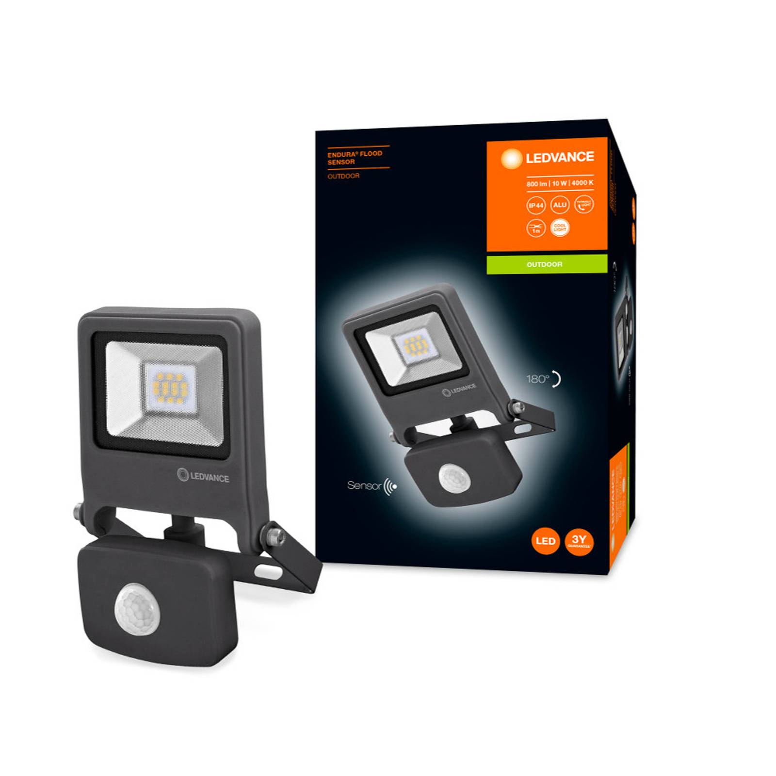 LEDVANCE Endura Flood sensor spot LED 4 000 K