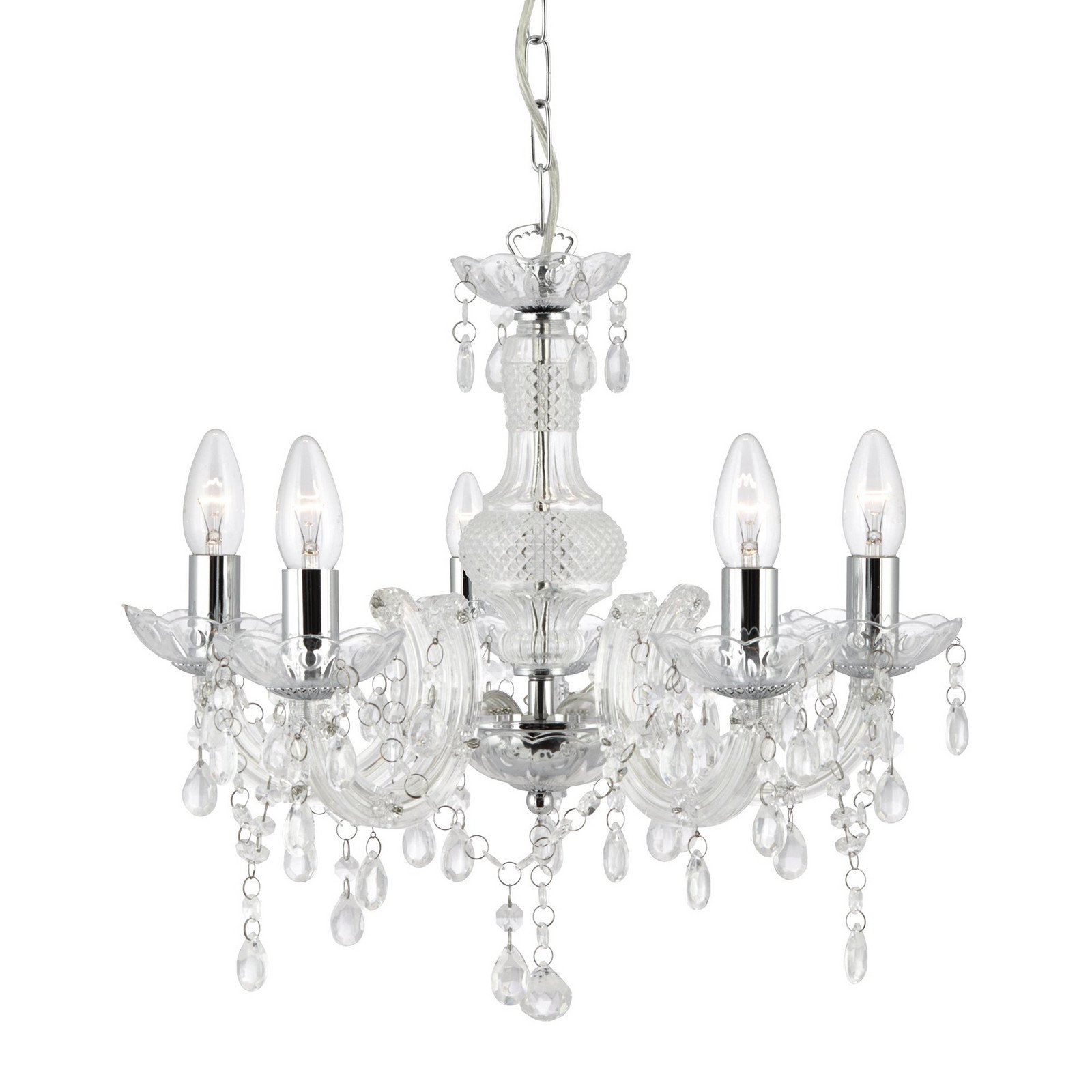 Marie Therese candelabru clar 5 becuri