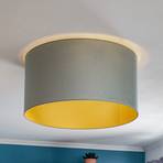 Golden Roller ceiling light Ø 60cm mint green/gold