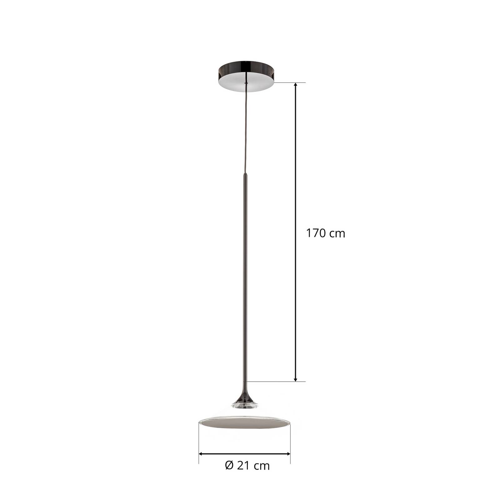 Designerska lampa wisząca LED Orsa 21