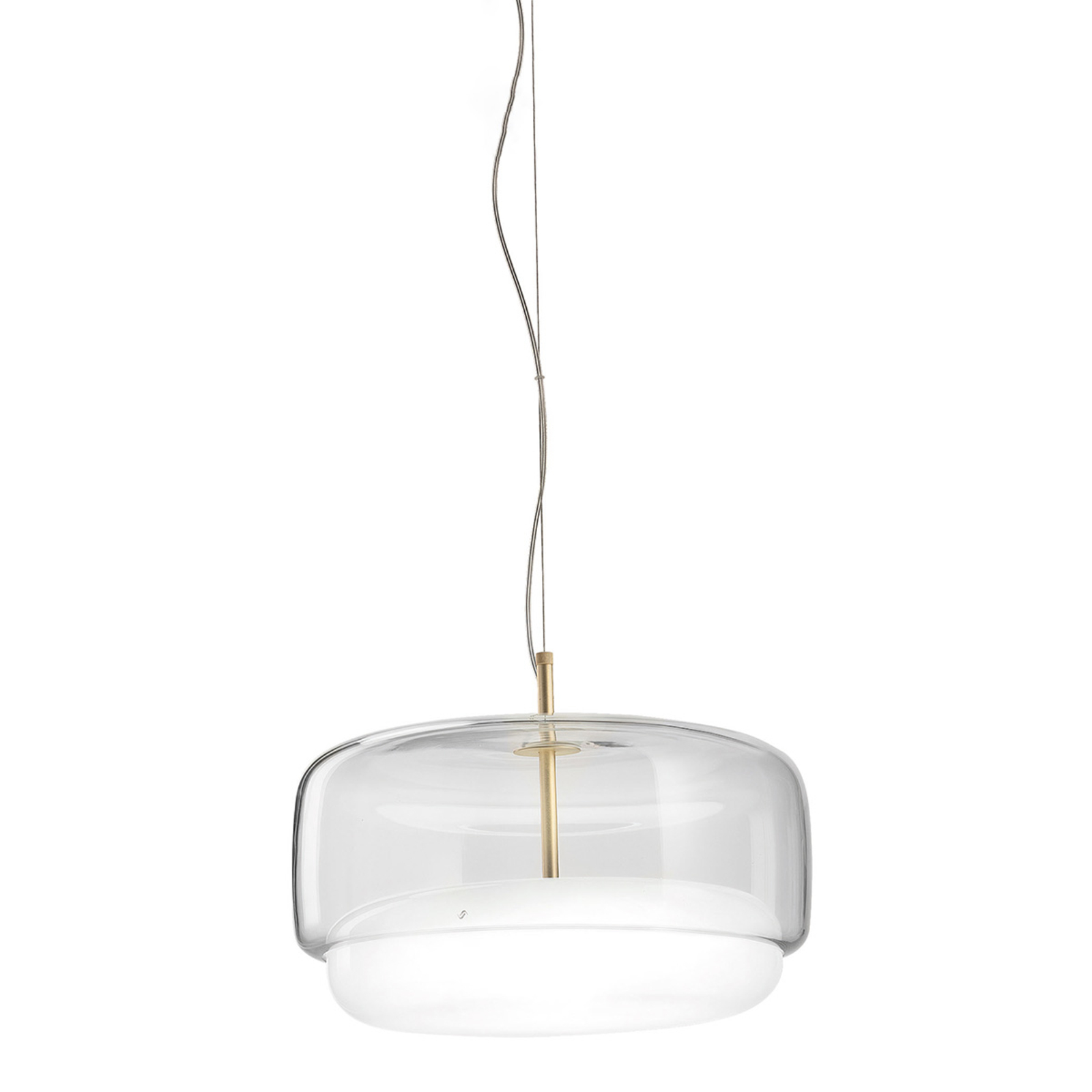 LED-Hängelampe Jube SP G aus Glas, 3.000K, DIM2