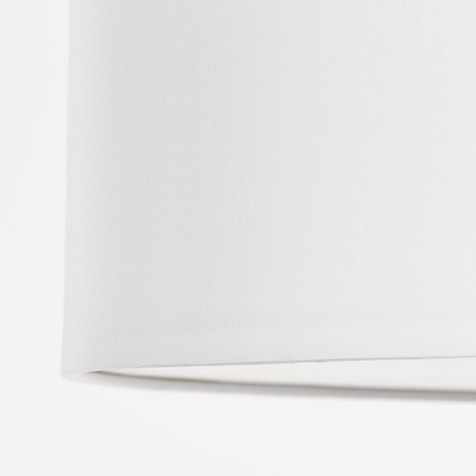 Plafoniera tessile Andria, 60 cm, bianco