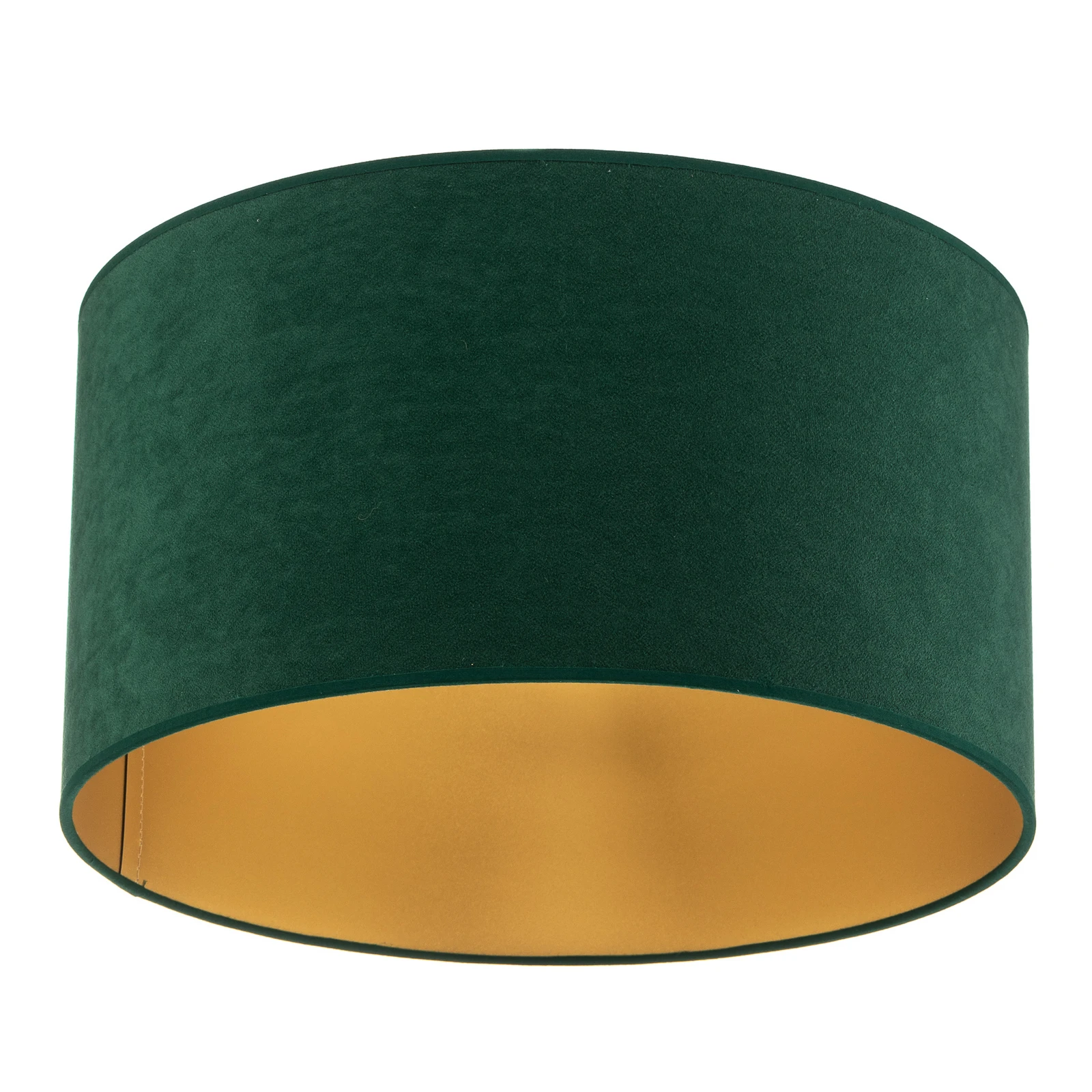 Plafondlamp Golden Roller Ø 40 cm donkergroen/goud