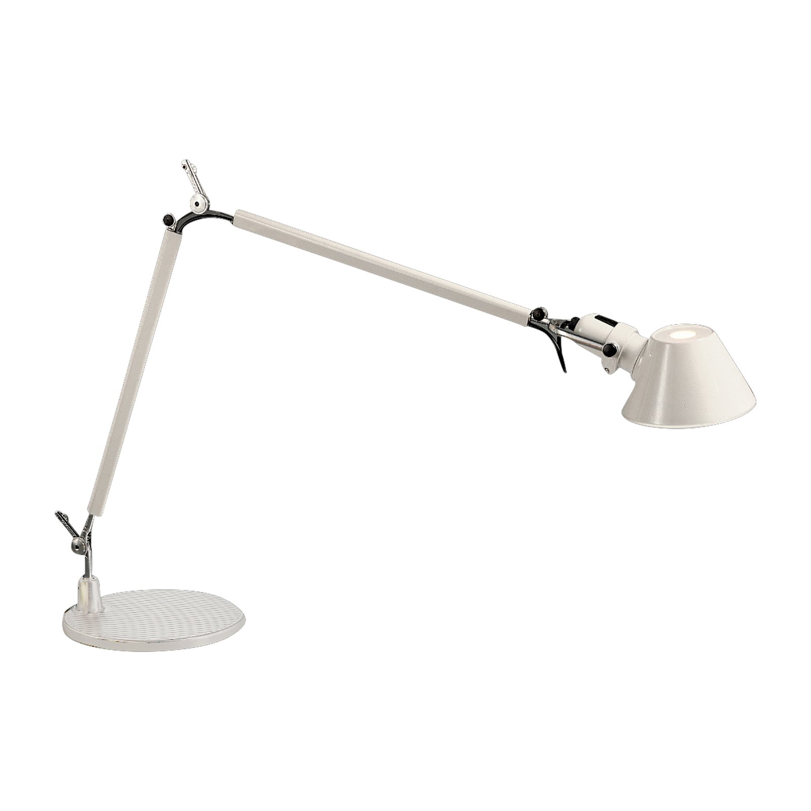 Tolomeo Pöytävalaisin E27 Valkoinen w/Valkoinen Jalka - Artemide