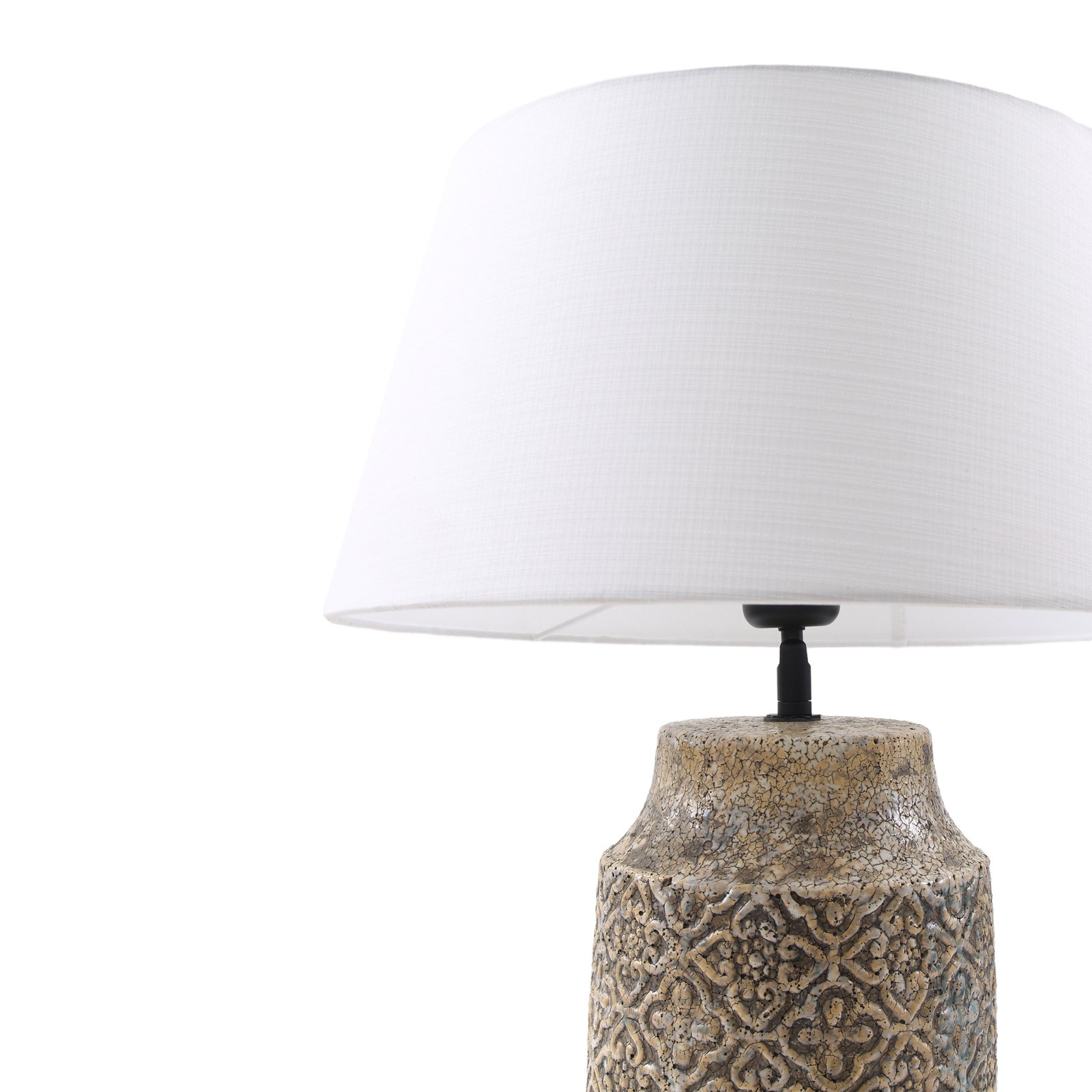 Aelith Tischleuchte Ø40 White/Grey - Lindby
