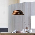 Pendant light Maze, dark beech