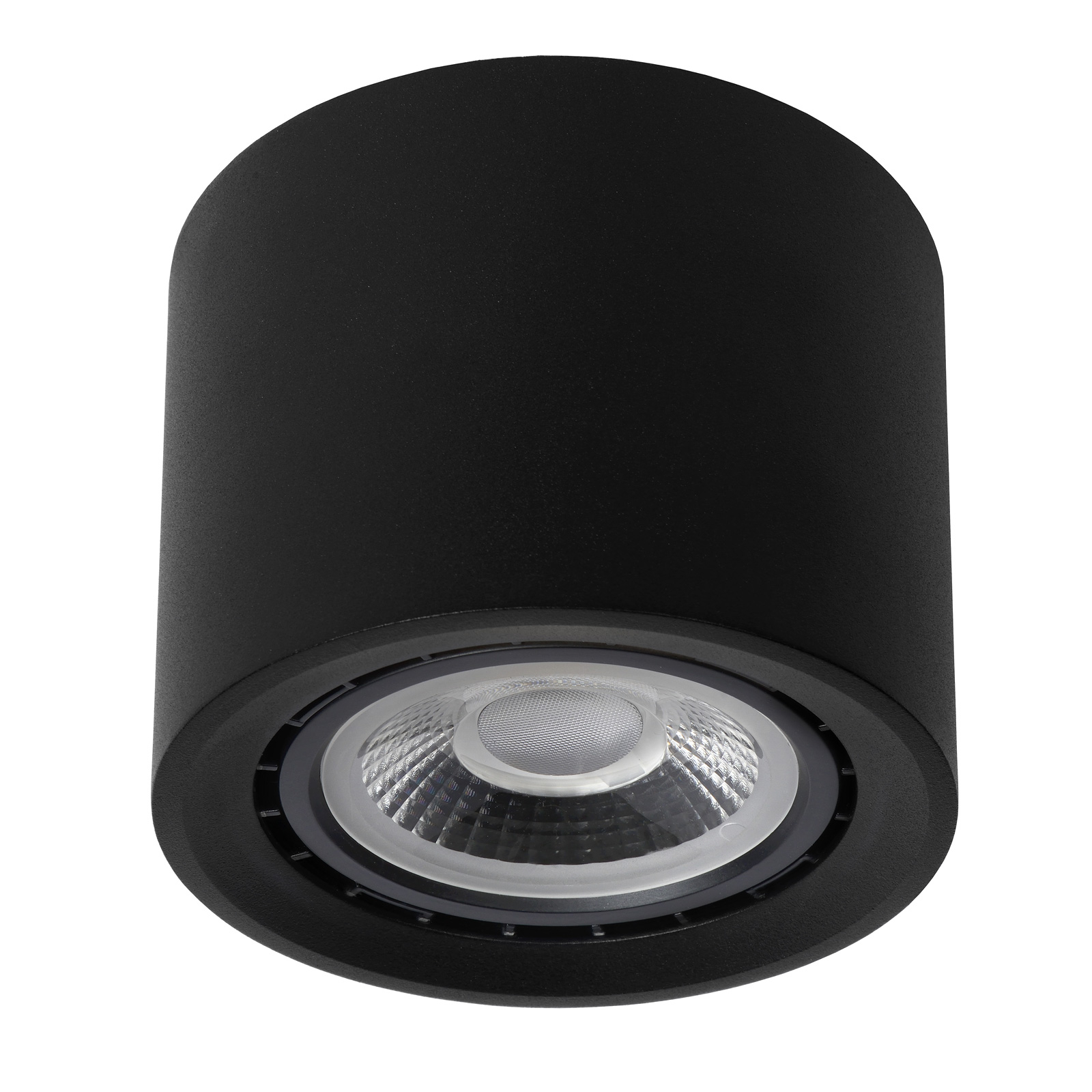 Fedler LED ceiling light dim to warm, black Lights.co.uk