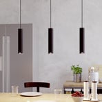 Candeeiro suspenso LED EGLO connect Balamorta-Z, 3 luzes, preto