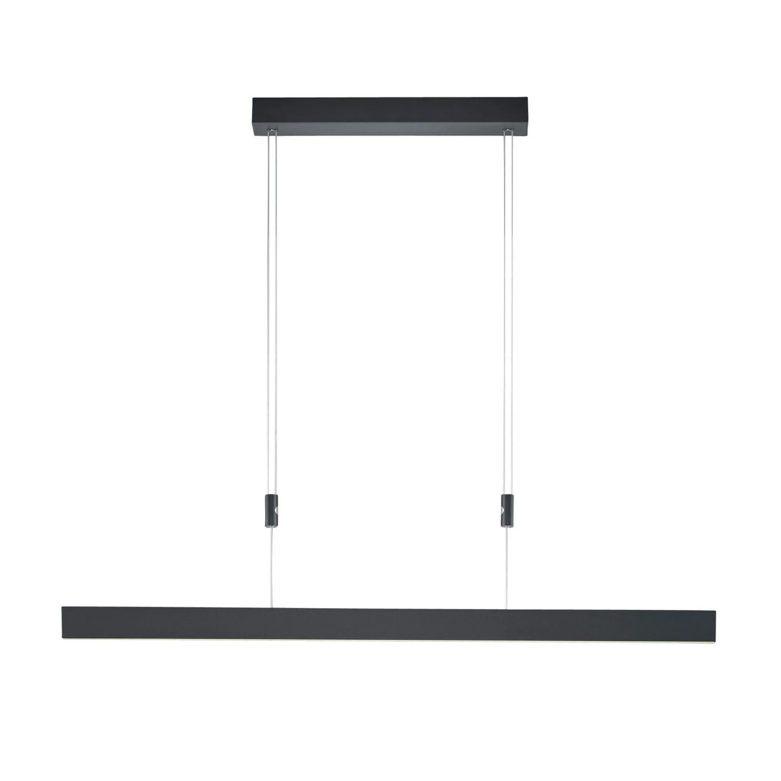 Delta LED viseća svjetiljka, 100 cm, crna