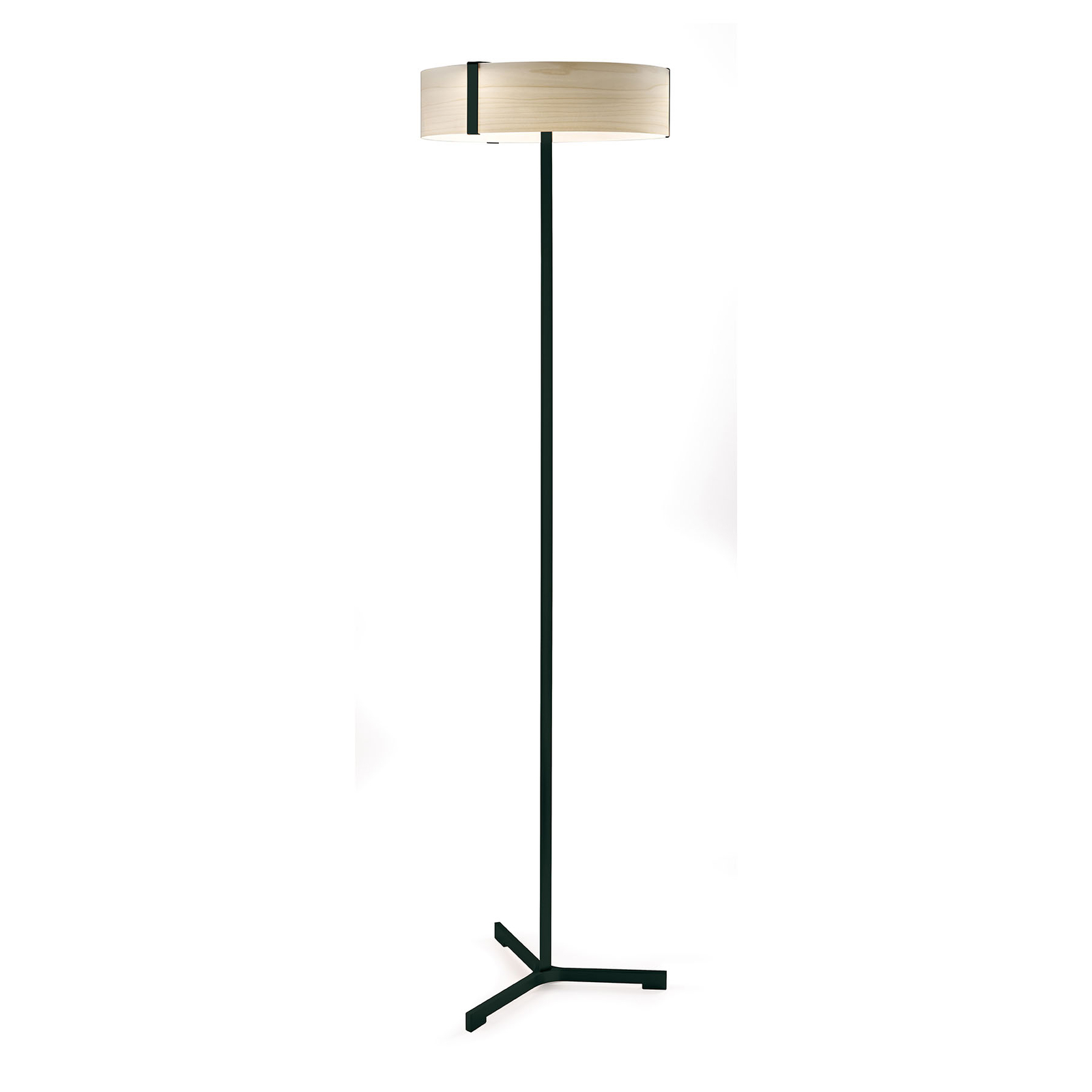 LZF Thesis LED-golvlampa svart matt/elfenben