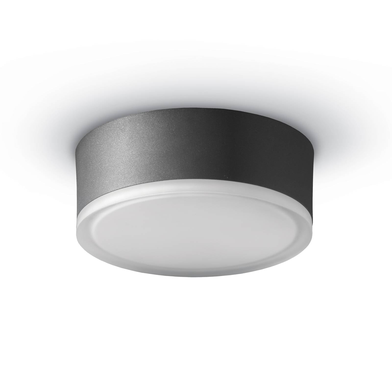 Led Deckenleuchte in Graphit 224W 2800lm IP65 - grey - LCD