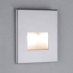 Paulmann LED fali beép. lámpa Edge, matt króm