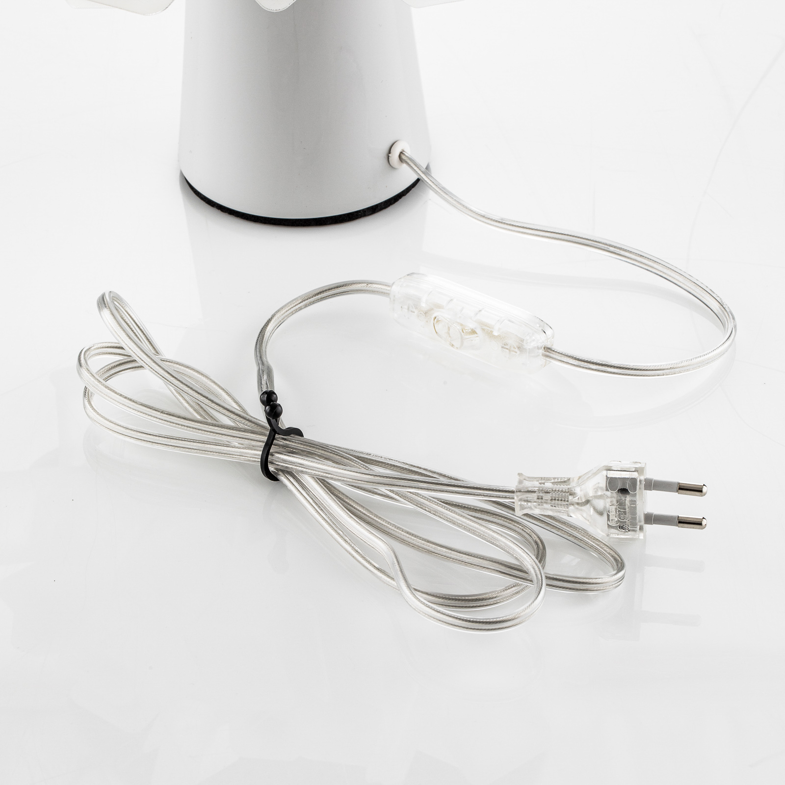 Slamp Clizia - lámpara de mesa de diseño, opalino
