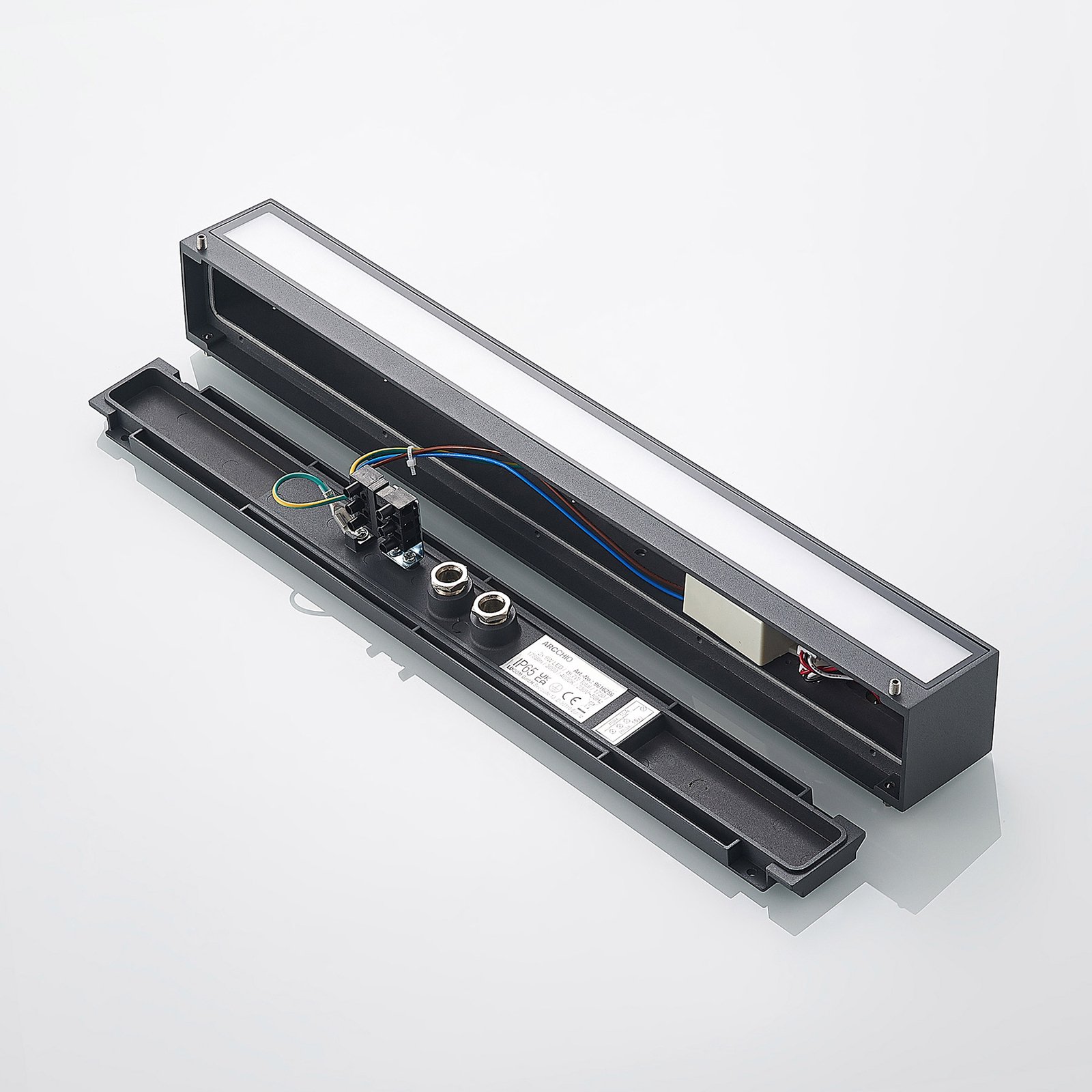 Lengo LED En el exterior Aplique de Pared Up/Down L50 CCT Grafit - Arcchio