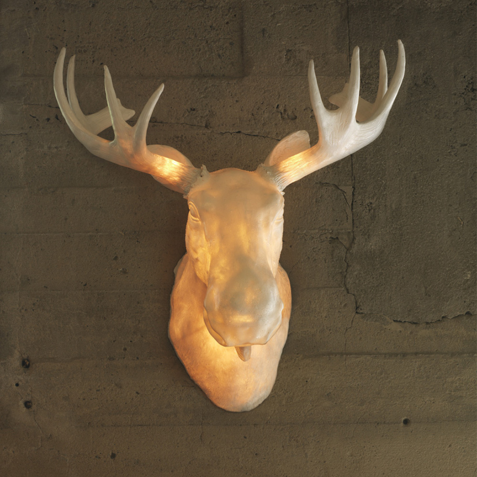 Lámpara de pared de diseño Moo, apta para exterior