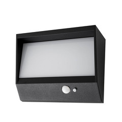 Dava Ogniwo słoneczne Lampa Ścienna W/Sensor H14 Czarny - Lucande