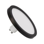 LED lamp GU10 9W CCT 2.700/4.000K Ø14,5cm zwart