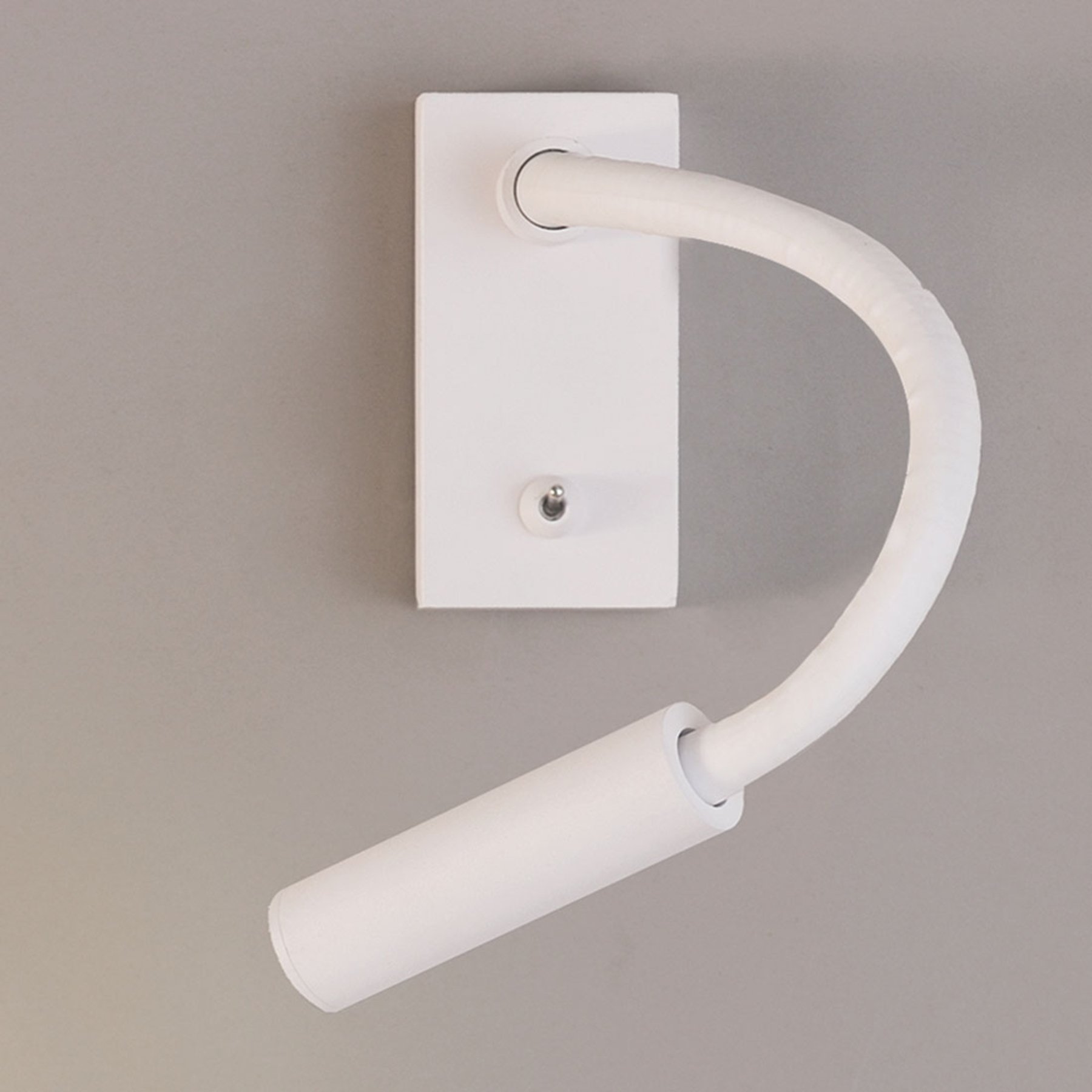 ACB ILUMINACIÓN Flexible Cio LED wall reading light with switch, for Bedroom, metal, 3 W, energy efficiency: A+