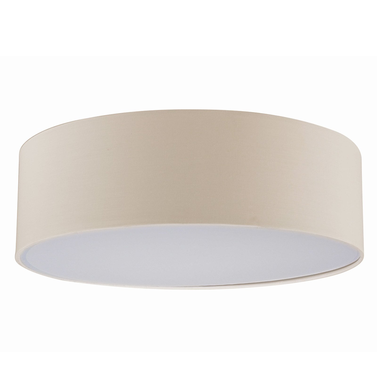 Sebatin Plafondlamp Ø40 Cream/White/Nickel - Lindby