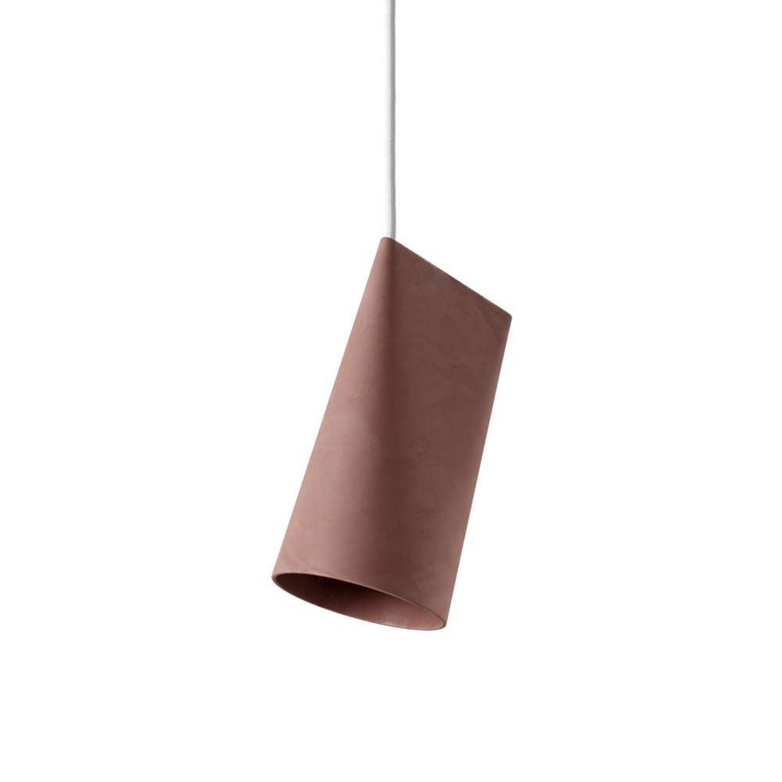 Ceramic Narrow Taklampa Terracotta - Moebe