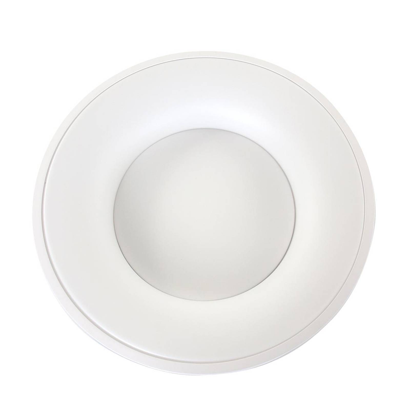 Lampa sufitowa LED Ringlede, 2 700 K, Ø 48 cm, biała, metalowa