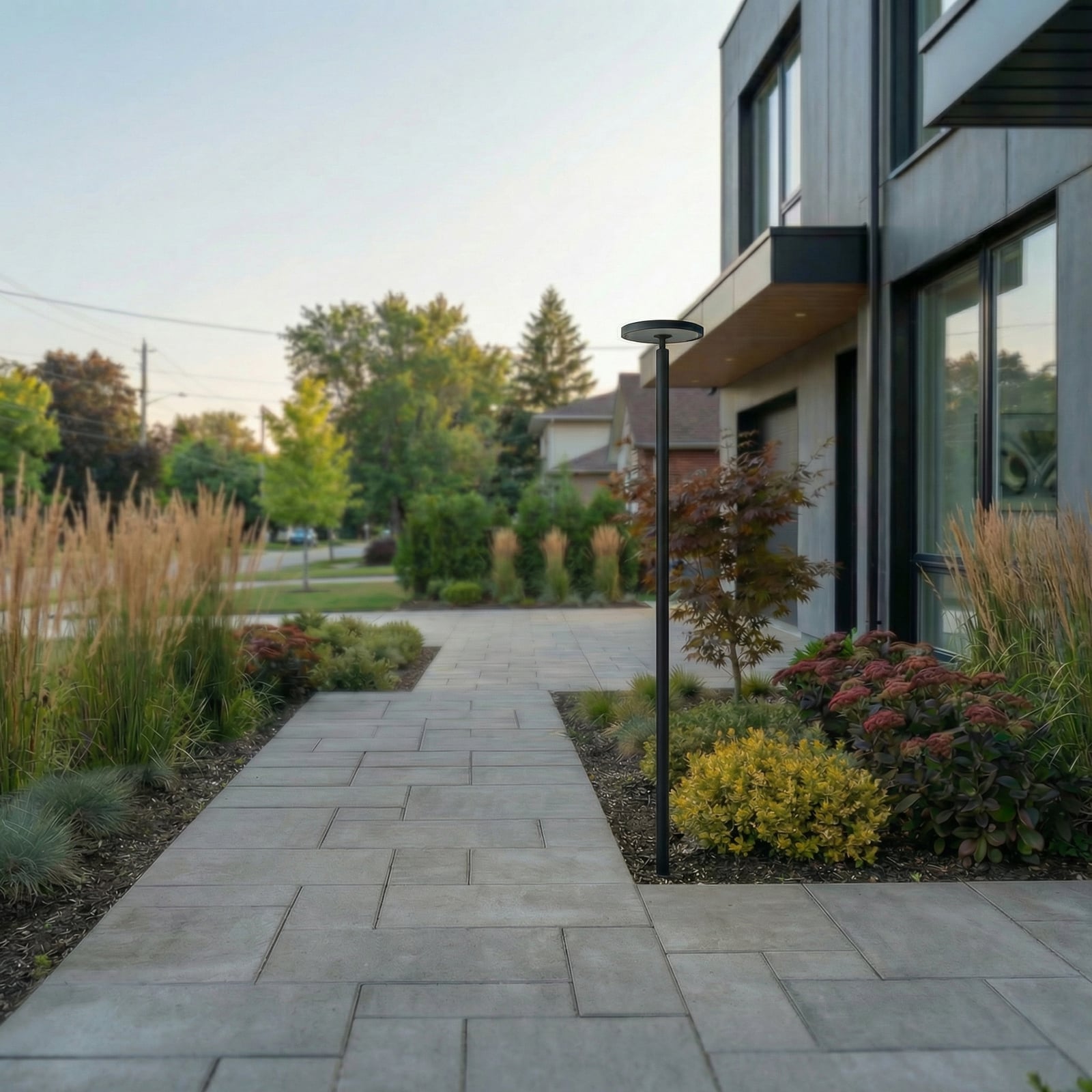 Akito Zewnetrzna Lampa Ogrodowa Graphite - Lucande