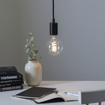 E27-Fassung Stil mit Kabel