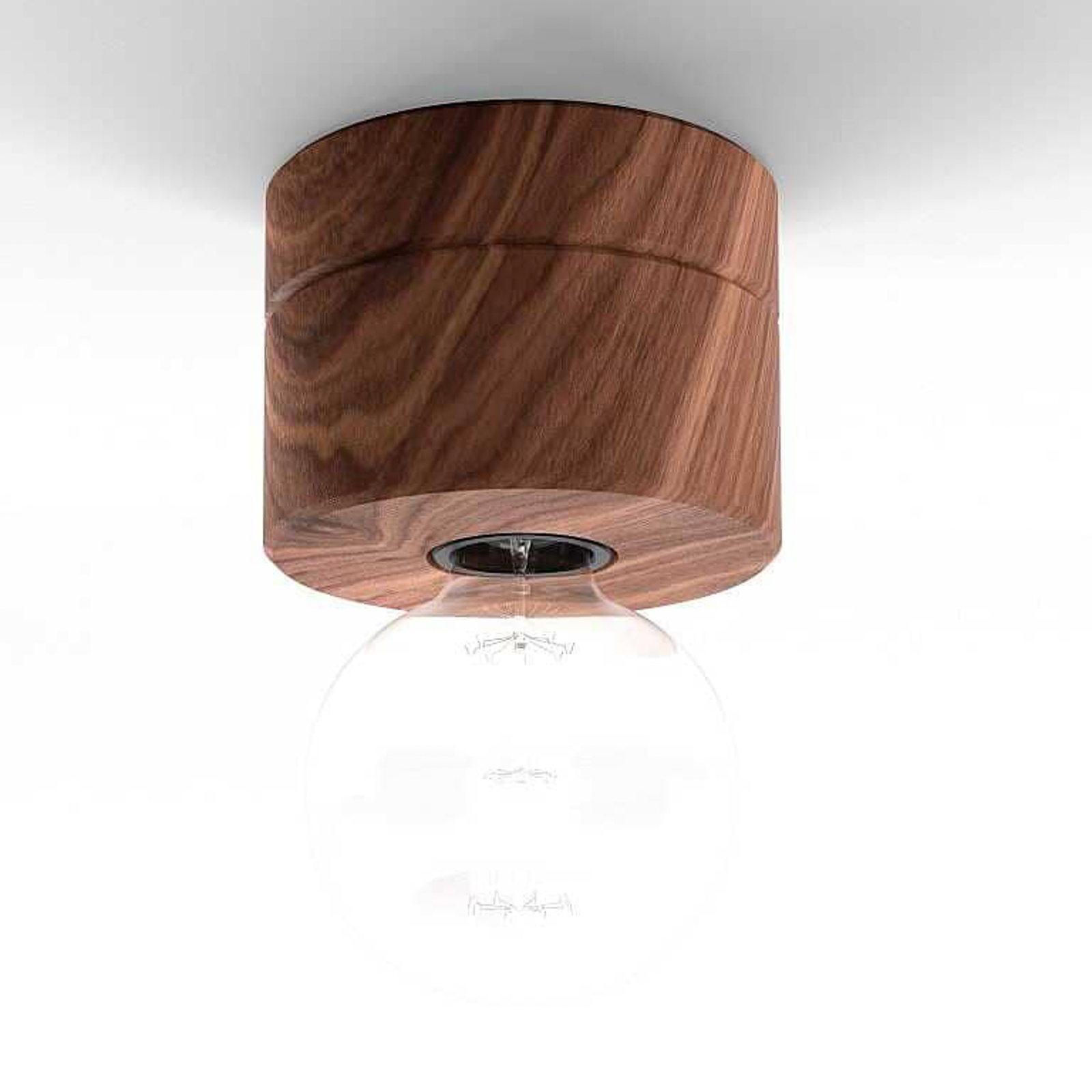 ALMUT 0239 ceiling lamp, sustainable, walnut