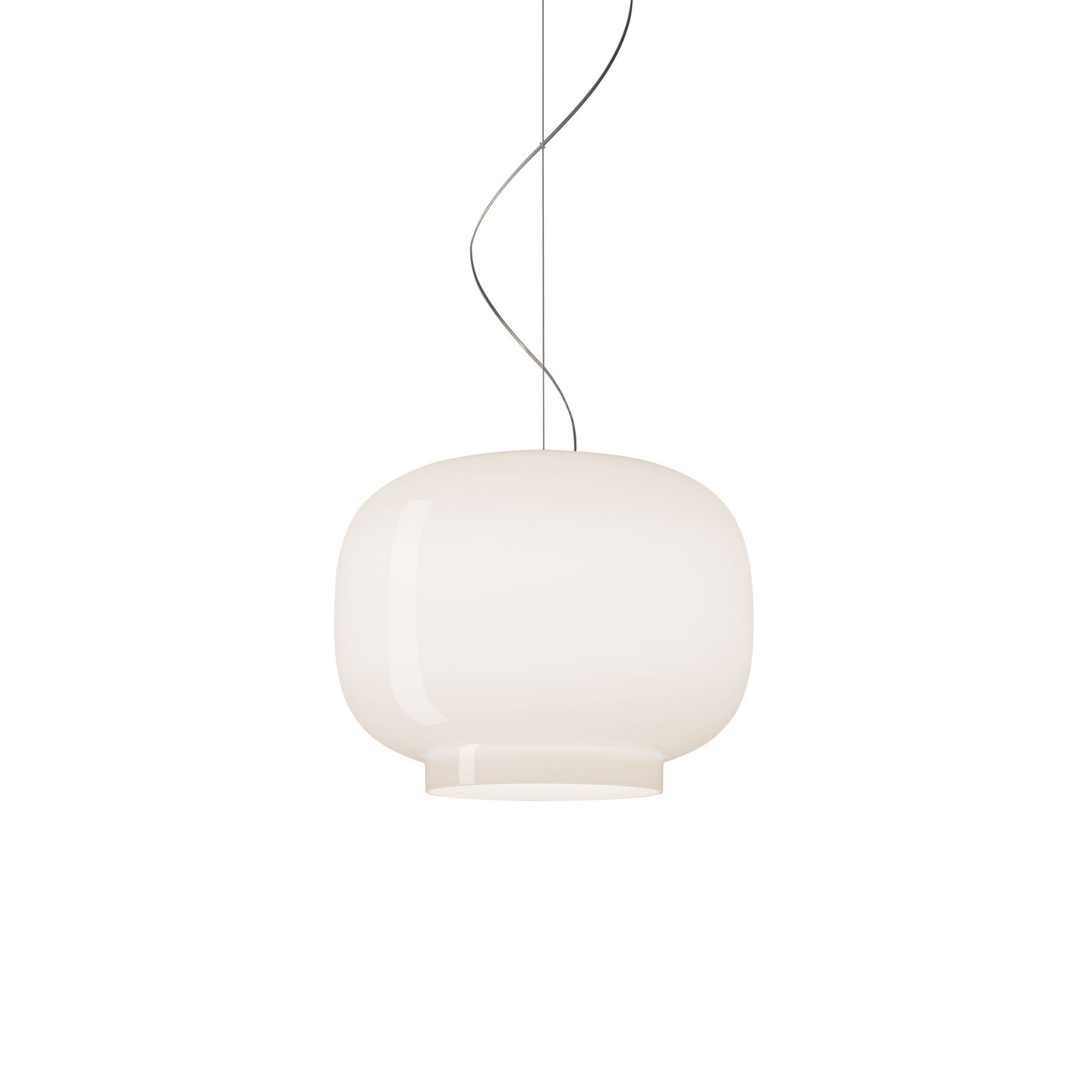 Foscarini Chouchin Bianco 1 LED závěsné svítidlo on/off