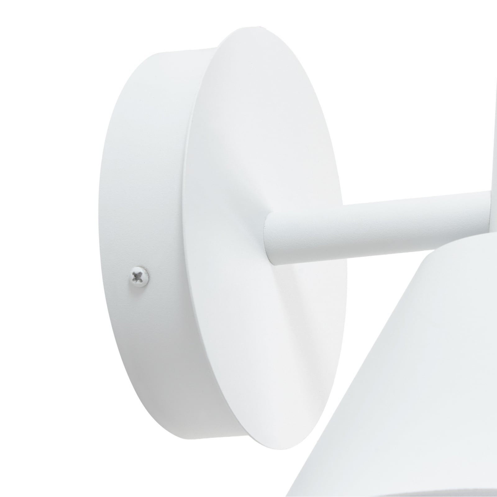 Lucande LED-Außenwandleuchte Tabena, weiß matt, IP44, CCT