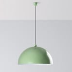 Hängeleuchte Kure, mintgrün, Metall, Ø 60 cm, E27
