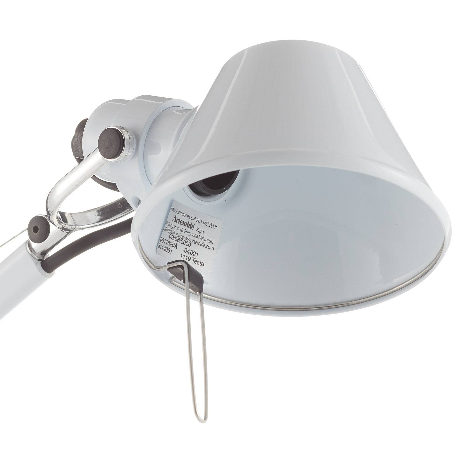 Artemide Tolomeo Micro lampa stołowa, biała