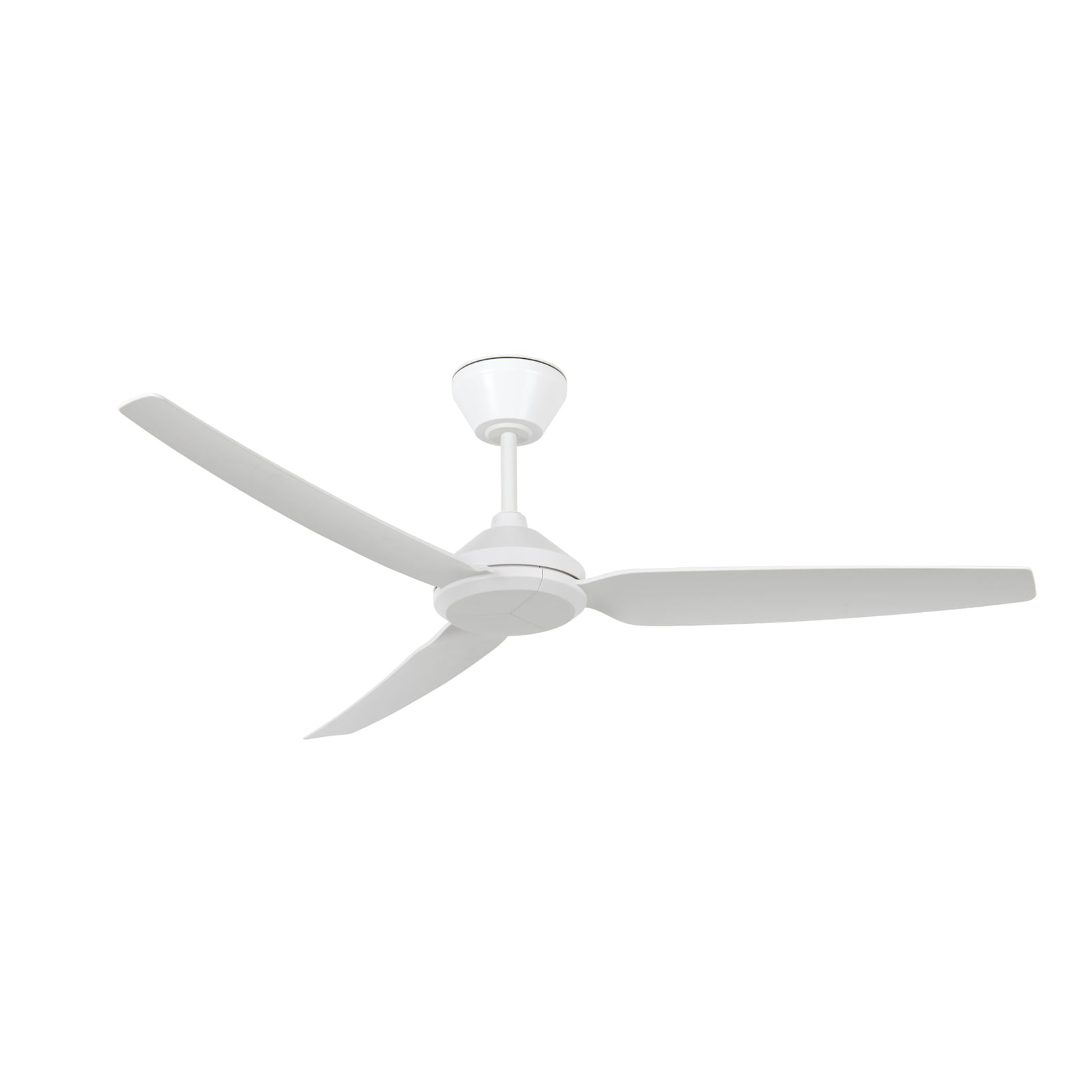 Ventilateur de plafond Polis, blanc, Ø 137 cm, courant continu, IP55 - Beacon Ventilateur de plafond Polis, blanc, Ø 137 cm, courant continu, IP55 - Beacon