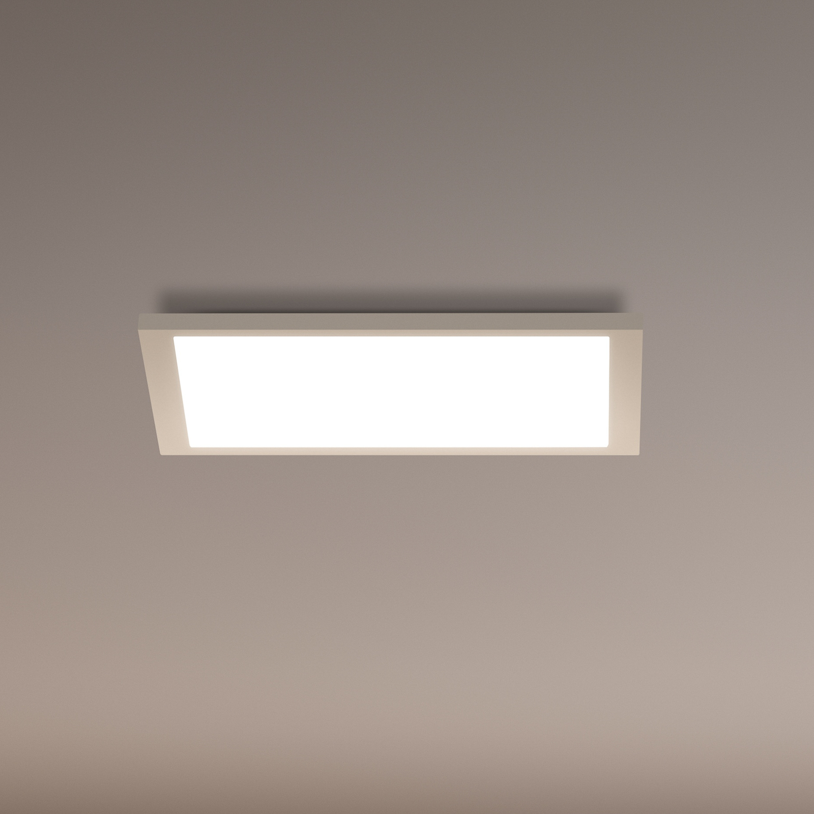 WiZ LED ceiling light panel, white, 30x30 cm