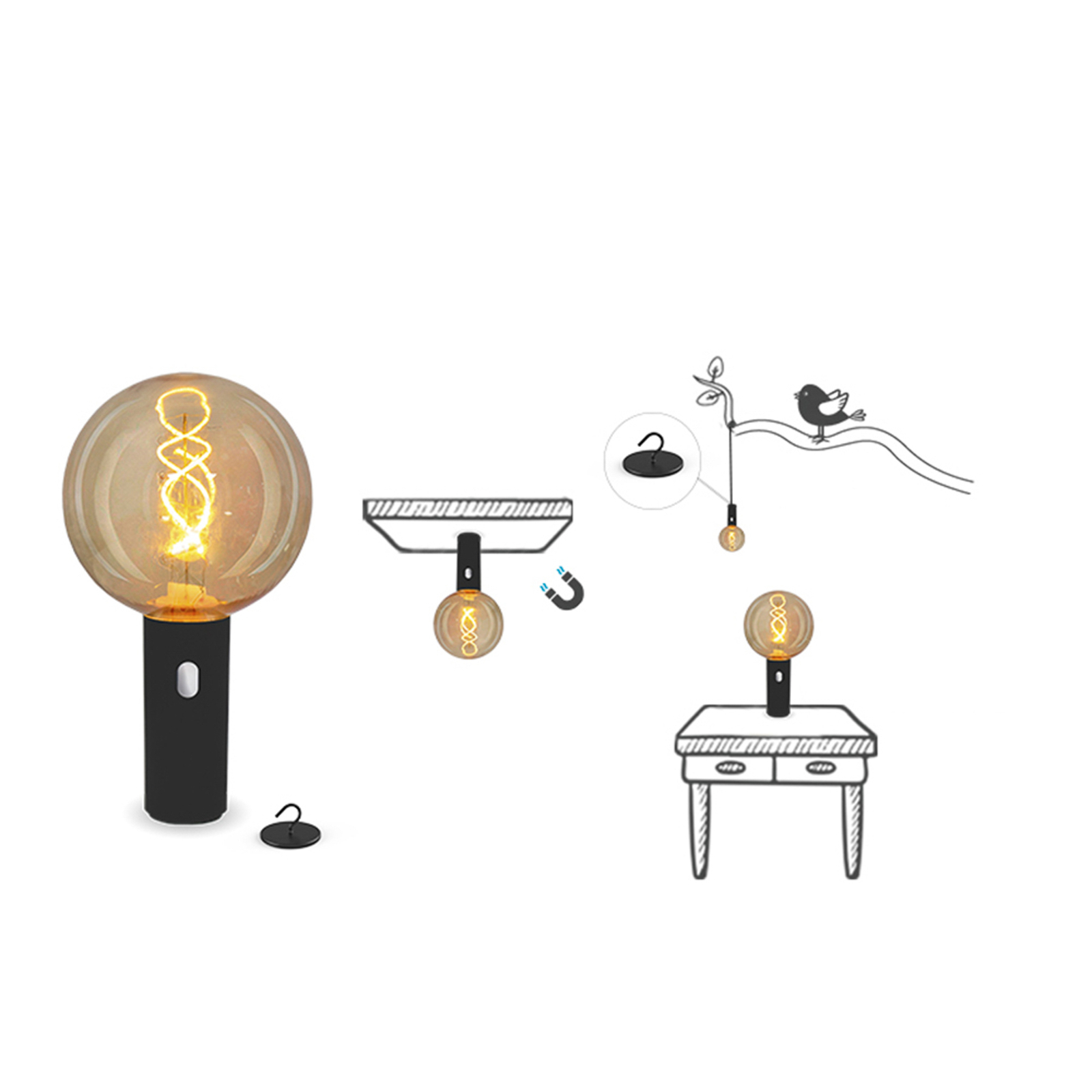 Newgarden Edy G125 LED outdoor hanging light